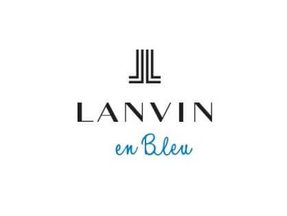 LANVIN en Bleu ロゴ
